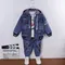 Abbigliamento per bambini set di abbigliamento in Denim per ragazzo 2023 autunno nuova moda lettere