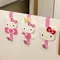 1pc Anime Hello Kitty Kawaii Gancio di stoccaggio Organizzatore da cucina Rack Sanrio Porta dell