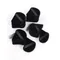 Schwarz Dreieck Puderquaste Gesichts Make-Up Schwamm Weiche Samt Kosmetik Puff Mixer Schönheit