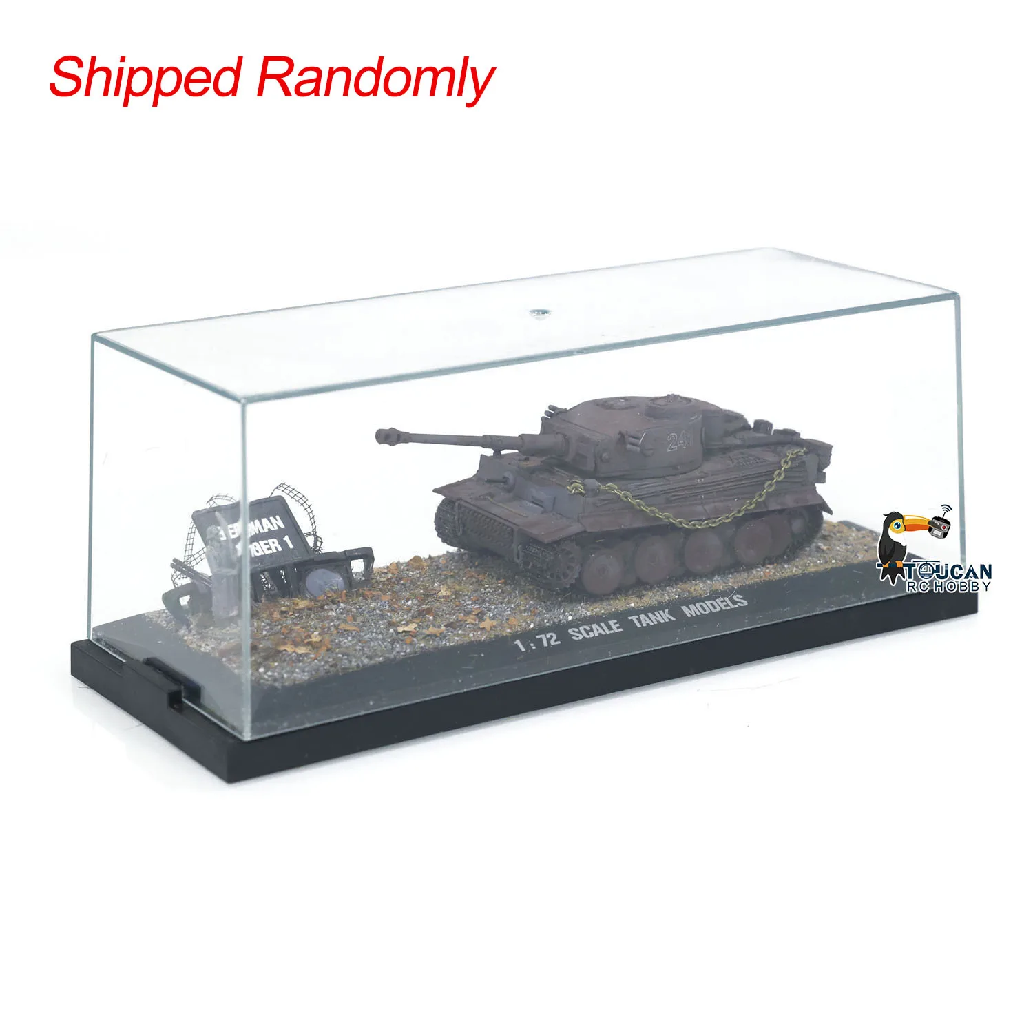 Mini Spielzeug Henglong statischen Tank Maßstab Deutschland Tiger i fertigen Tank Modell ohne elektronische Teile Geschenke für Jungen Image