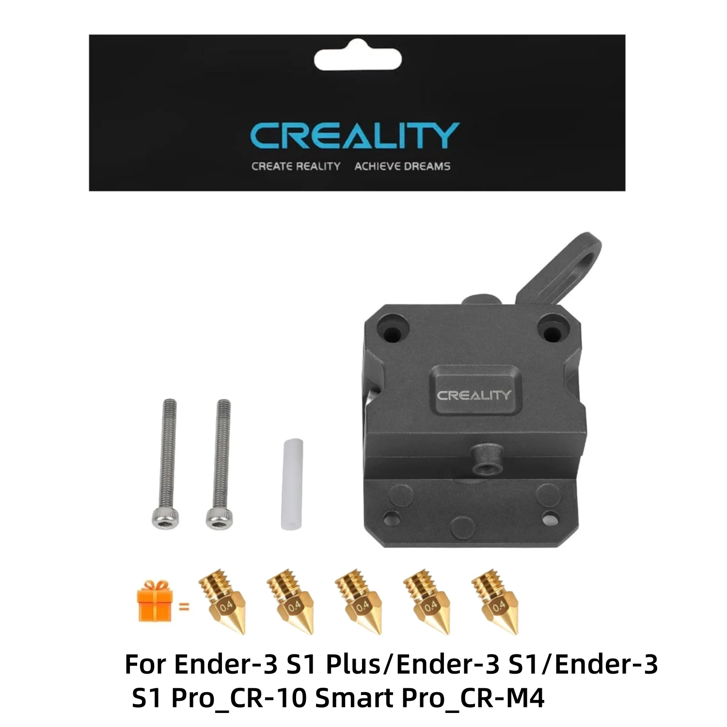 Metall-Extrusionsmechanismus der Creality Ender 3 S1-Serie, Metall-Direktextruder-Kit für Ender 3 S1/Pro/Plus, CR-10 Smart Pro, CR-M4 Image
