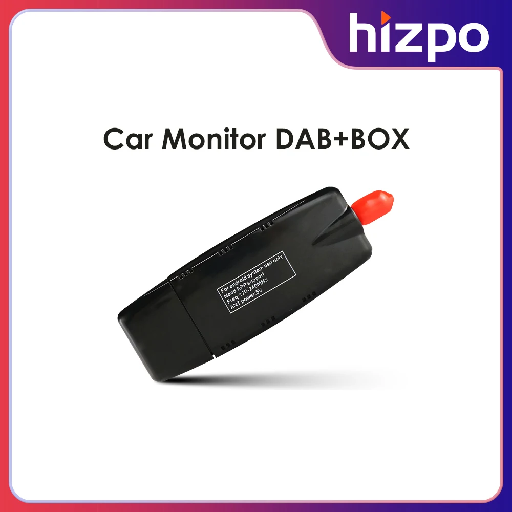 Car Kit Digital Audio Broad DAB Adapter DAB+ Box Empfänger mit Antenne für Android Autoradio Stereo Multimedia Player Headunit Image