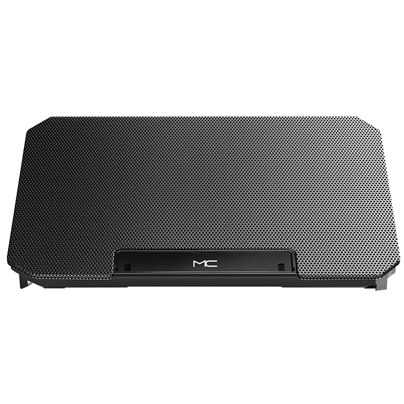 Einstellbare Winkel Laptop Kühler Fan USB Cooling Stand Halterung Basis 2 Lüfter Laptop Cooling Pad Notebook Stand Image