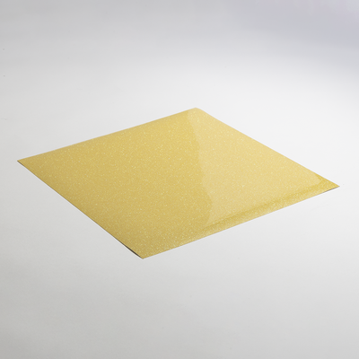 STAHLS 010131 CAD-CUT Glitter Flake in Pale Yellow size 12x36