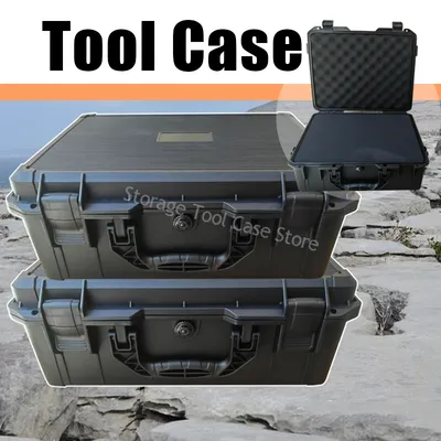 Potable Waterproof Sealed Tool Box Hard Case Safety Small Precision Instrument Case Tool Storage Box Hardware Tool Box