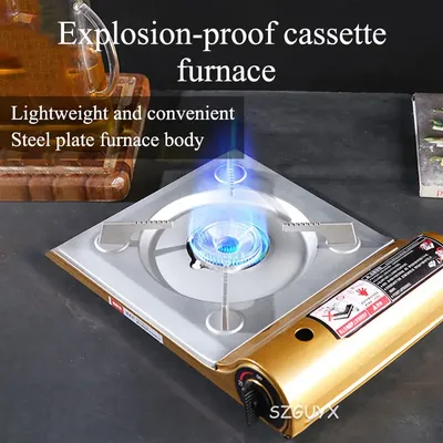 Outdoor Ultra-thin Cassette Grill Portable Portable Gas Stove Portable Furnace Cooking Picnic Stoves Cooker Burners