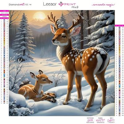 TEMU Diamond Painting Art Forest Series 2024 Full Diamond Painting Mosaic 5d Diy Stitch Kit Diamond Painting Art Home Decoration