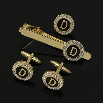 TEMU 4pcs A Set Of Letters, Oil-drop Tie Clips, Cufflinks And Brooches, Suits, Shirts, Suits And Accessories, Fashion, Creative Design, Personality, Fashion, Daily Banquets, Parties And Parties.