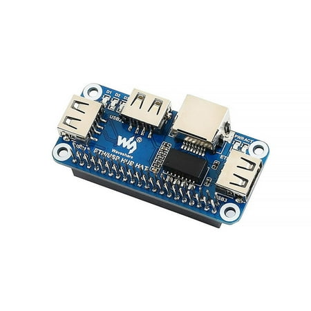 GUYUTING USB Expansion HAT 3 USB Ports Wired Ethernet Onboard Status Indicators for Raspberry Pi Zero