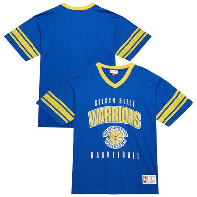 NBA-Retro-T-Shirt mit V-Ausschnitt von Mitchell & Ness – Herren Image