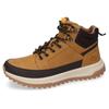 Sneaker DOCKERS BY GERLI, Herren, Gr. 42, gold (golden tan), Nubuklederimitat, sportlich, Schuhe, High Top Sneaker, Freizeitschuh mit gepolsterte Innensohle