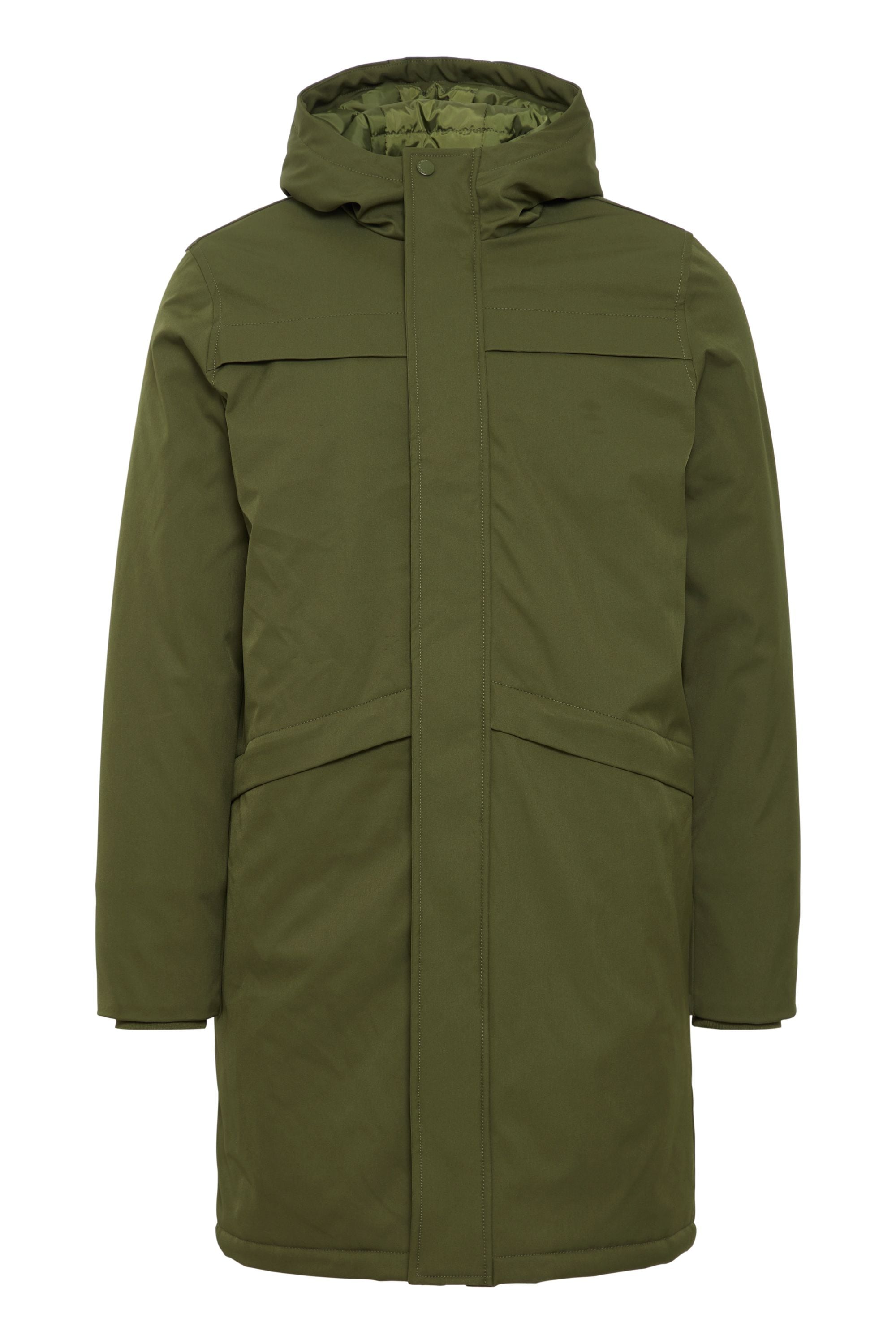 Winterjacke CASUAL FRIDAY "Winterjacke CFOlik", Herren, Gr. XXL, grün (rifle grün), Obermaterial: 93% Polyester PES. 7% Elasthan EL., Jacken Winterjacke