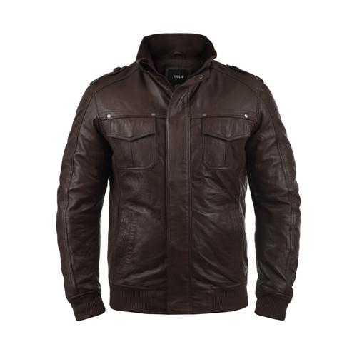 Lederjacke SOLID ""Lederjacke SDCamash"" Gr. L, braun Herren Jacken