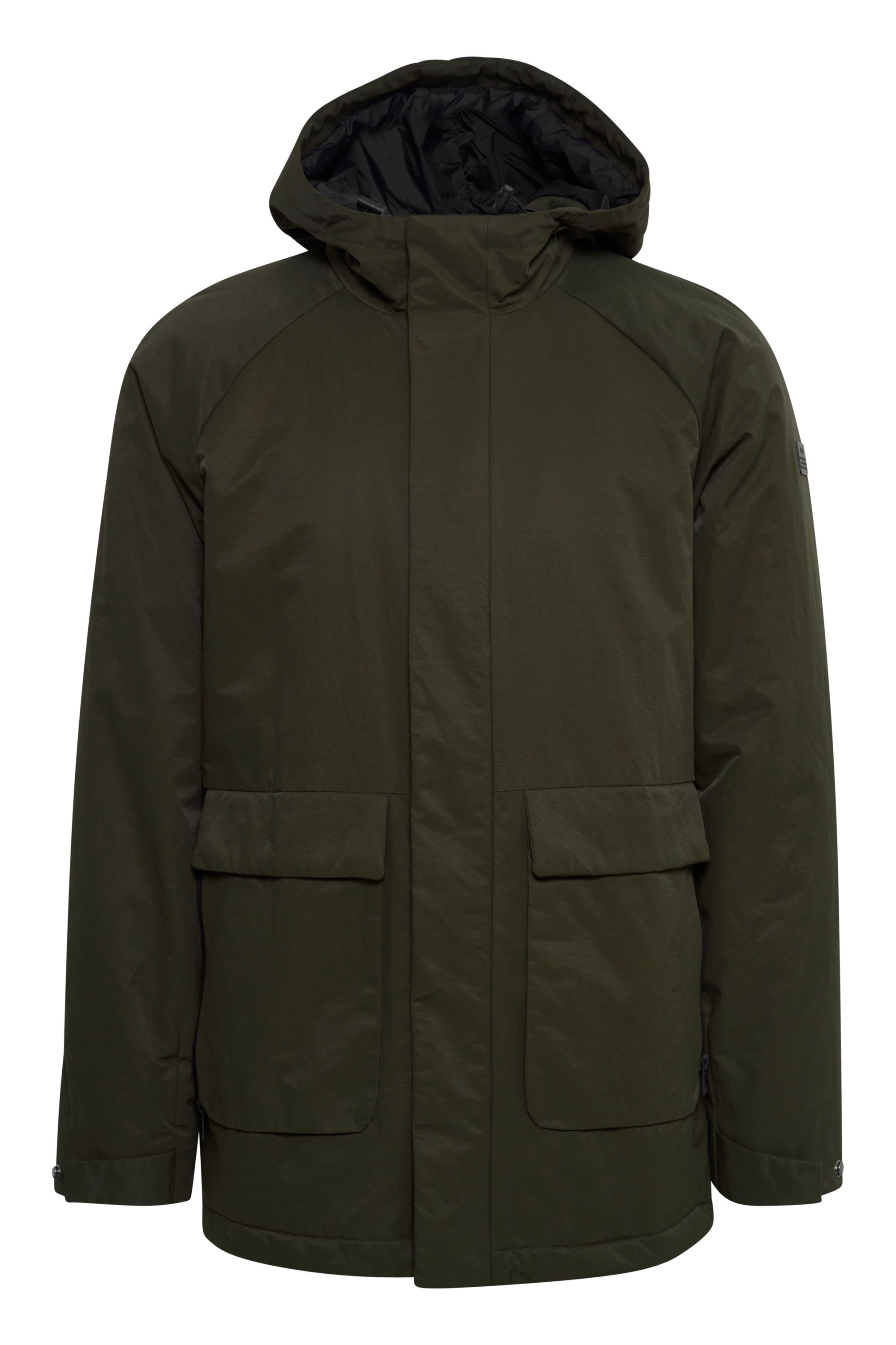 Winterjacke SOLID "Winterjacke SDCaden", Herren, Gr. M, grün (rosin), Obermaterial: 51% Baumwolle CO. 49% Nylon NY., Jacken Winterjacke