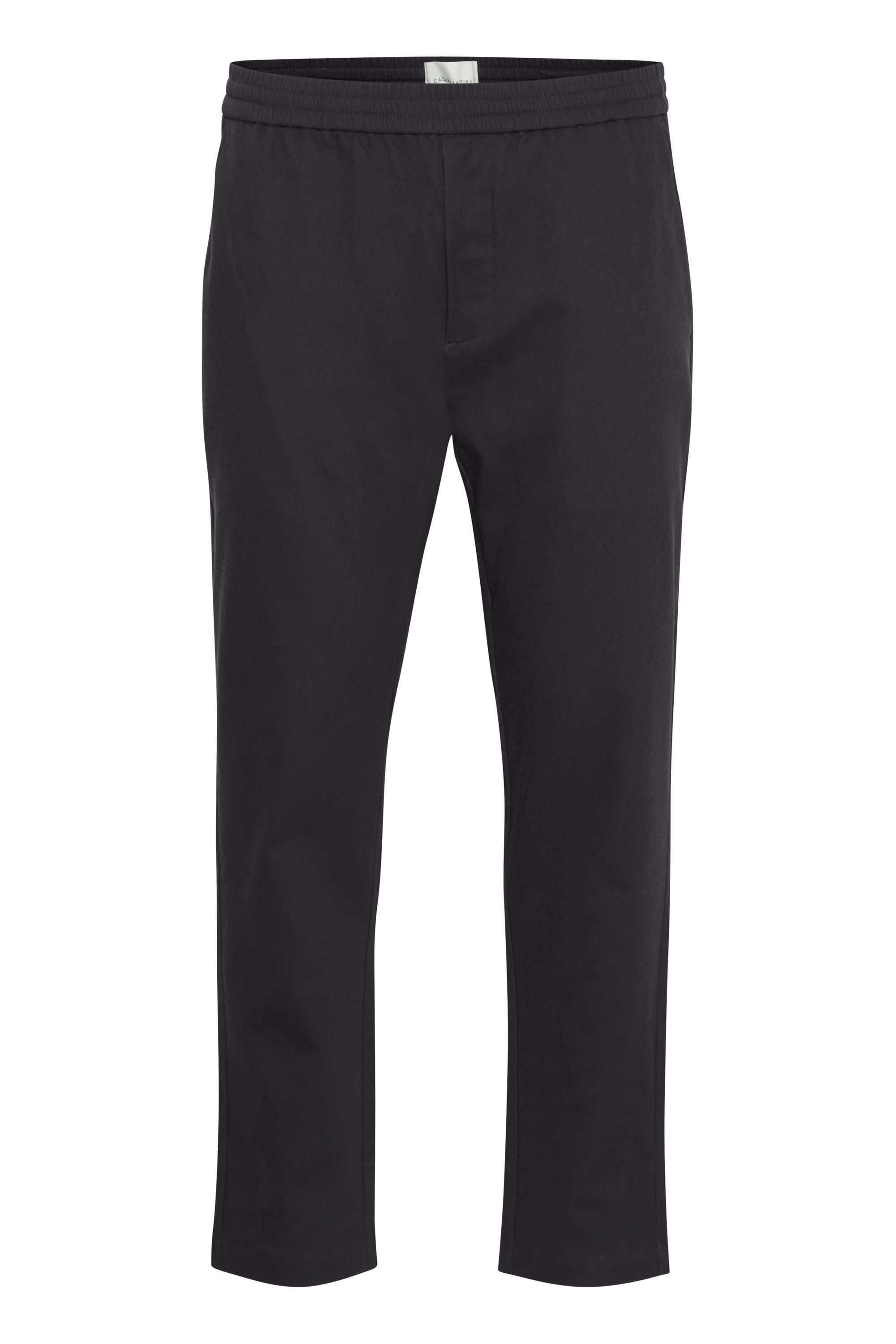 Stoffhose CASUAL FRIDAY "Stoffhose CFGus", Herren, Gr. M, Länge 30, blau (schwarz navy), Obermaterial: 90% Baumwolle CO. 8% Polyester PES. 2% Elasthan EL., Casual, relaxed fit knöchellang, Hosen Stoffhose