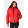 Winterjacke CIPO & BAXX "Jacken", Damen, Gr. M, rot, 100% Polyester, unifarben, casual, regular fit normal, Langarm, Jacken, im modernen Look, WM138