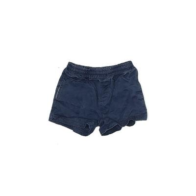 B.B. Collections Athletic Shorts: Blue Solid Sporting & Activewear - Size 4Toddler