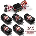 Motore spazzolato RC 550 12T-55T ESC 320A Velocità ​ ​ Set combinato di controllo Climb Drift Racing impermeabile per auto/barca Cralwer 1/10 RC