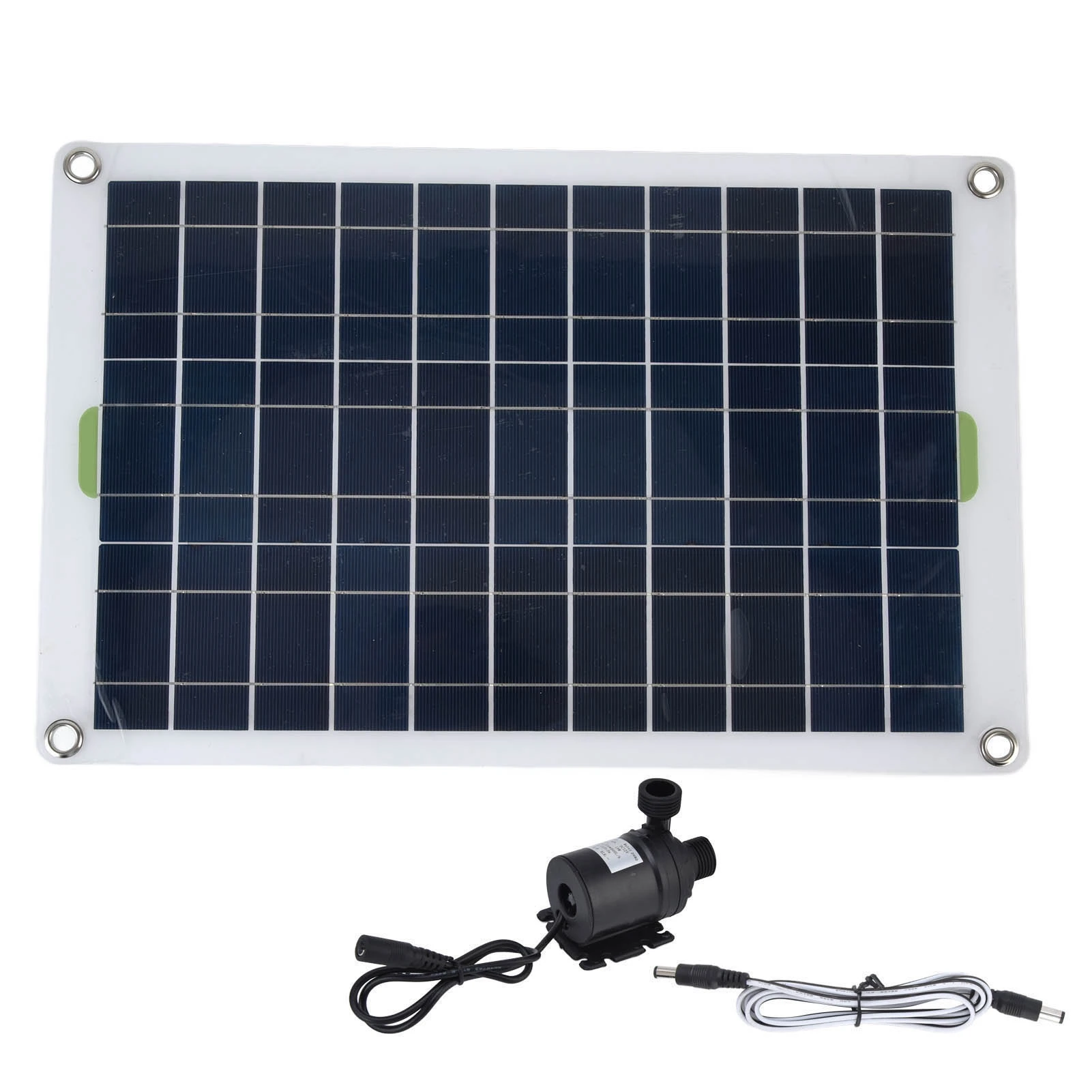 Kit pompa acqua solare pannello 800L/h 12V a basso rumore DC Eco Friendly robusta pompa solare per laghetto in plastica siliconica per giardino
