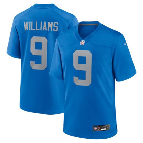 Detroit Lions Nike Game Throwback Ausweichtrikot - Blau - Jameson Williams - Herren