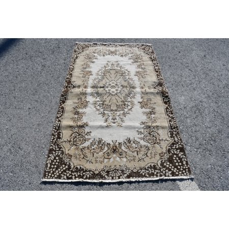 Nursery Rug Anatolian Rug Rugs for Indoor 3.9x6.9 ft Area Rug Area Rug Brown Kitchen Rug Dining Room Rug Kitchen Rug Nursery Rug Area Rug Dining Room Rug Turkish Rug Floor Rug