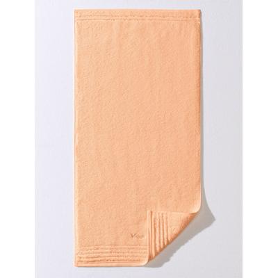 Handtuch VOSSEN Gr. 2, rot (apricot), B:67cm L:140cm, Walkfrottee, 100% Baumwolle, Handtücher (Packung) Image