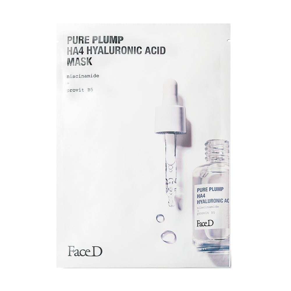 FaceD Maschera Pure Plump HA4 Acido Ialuronico 17 g viso