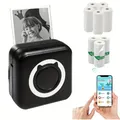 Mini stampante termica portatile in modalità wireless BT 203dpi Photo Label Memo stampa di domande errori con cavo USB Imprimante portatile