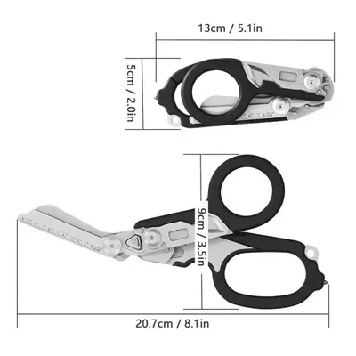 Taktische Rettung Schere Ersetzen Für Leatherman Raptor Erste Hilfe Expert Klapp Schere Outdoor Survival Werkzeug Kombination Gadget