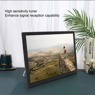 15.5 Inch Digital TV ATSC High Sensitivity Portable Digital Television Battery Powered TV Portable Digital TV Portable TV Player