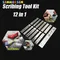 12 In 1 Drill Scribe Line Templates righello Detail Carve Hobby Model Craft strumento fai da te