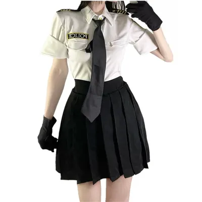 Erwachsene Polizei Polizistin Kostüme Sexy Polizist Body Cosplay für Frauen Purim Party Karneval Image