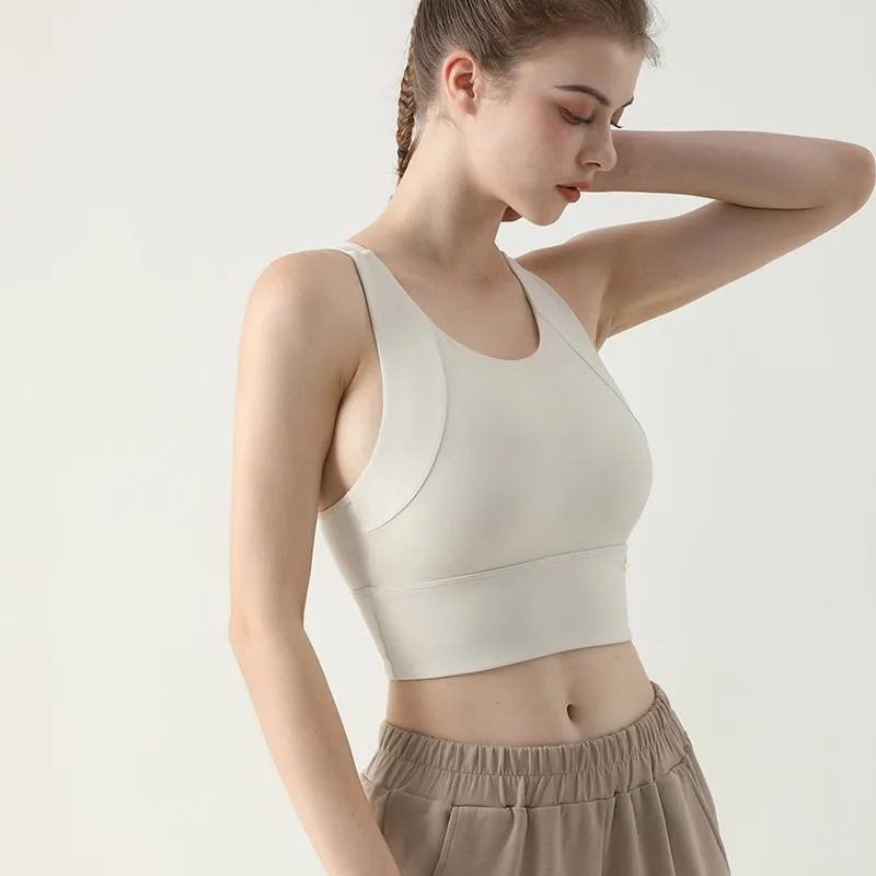 Frauen Sport-Bh Top Push-Up Fitness Yoga Bh Unterwäsche Sport Tops Für Frauen Atmungsaktive Lauf Weste Gym Tragen Bralette Yoga Bh Image