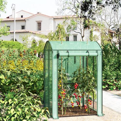 Gewächshaus Foliengewächshaus mit Ösen Treibhaus Gartenhaus Tomatengewächshaus Frühbeet