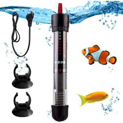 Aquarium-Heizung – verstellbarer Thermostat – mit 2 Saugnäpfen – Aquarium-Heizung für Aquarien und