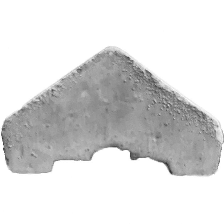 Beckers Betonzaun Klassik Zwischenpfostenkappe grau, Diamant Image