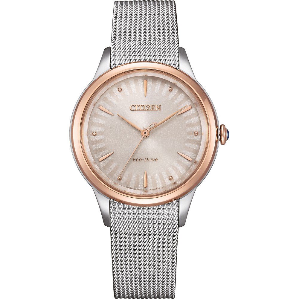 Citizen L Serie Damenuhr Silber EM1156-80X Image
