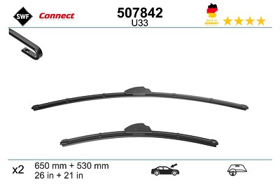 Swf Wischblatt [Hersteller-Nr. 507842] für Ford Image