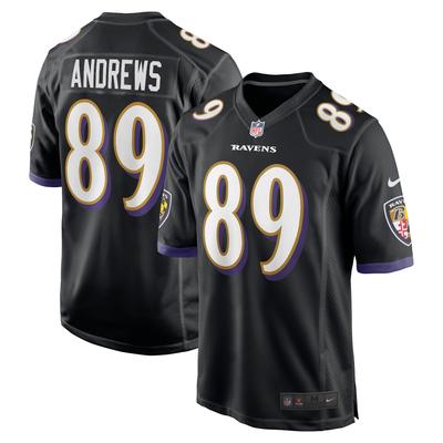 Baltimore Ravens Nike Game Ausweichtrikot - Schwarz - Mark Andrews - Herren Image