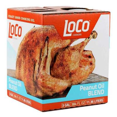 LoCo Cookers Blended Peanut Oil - 3 Gallons - Yellow