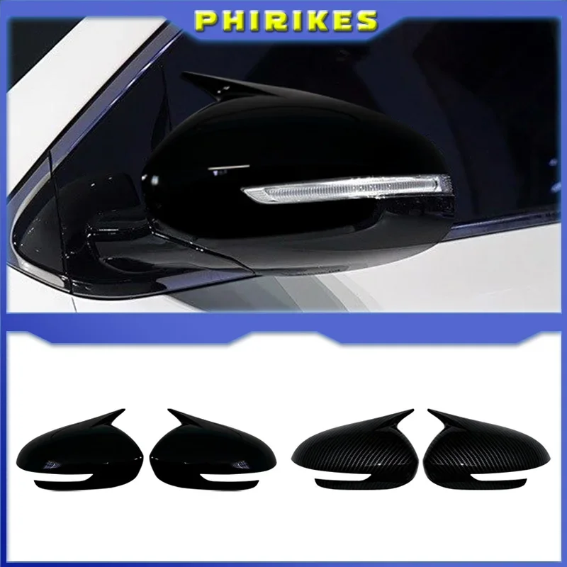 Für Kia Sportage KX5 2016-2019 Paar Rückspiegel Abdeckung Seite Umkehr Spiegel Kappen Rückspiegel Trim Auto zubehör Image