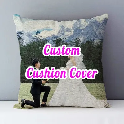 Gemütliches Couchkissen, Heimdekorationskissen, individuelles Kissen, personalisierter Kissenbezug, Image