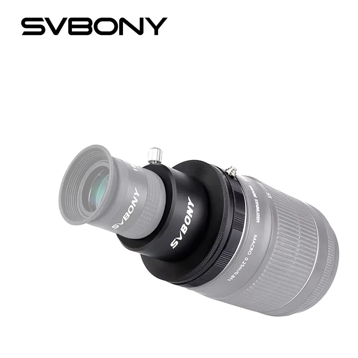 Svbony adapter canon dslr kameras objektiv auf 1.25 "okular sv149 Image