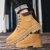 Mode Männer Stiefel Winter britischen Stil High Top Herren Freizeit schuhe atmungsaktive bequeme