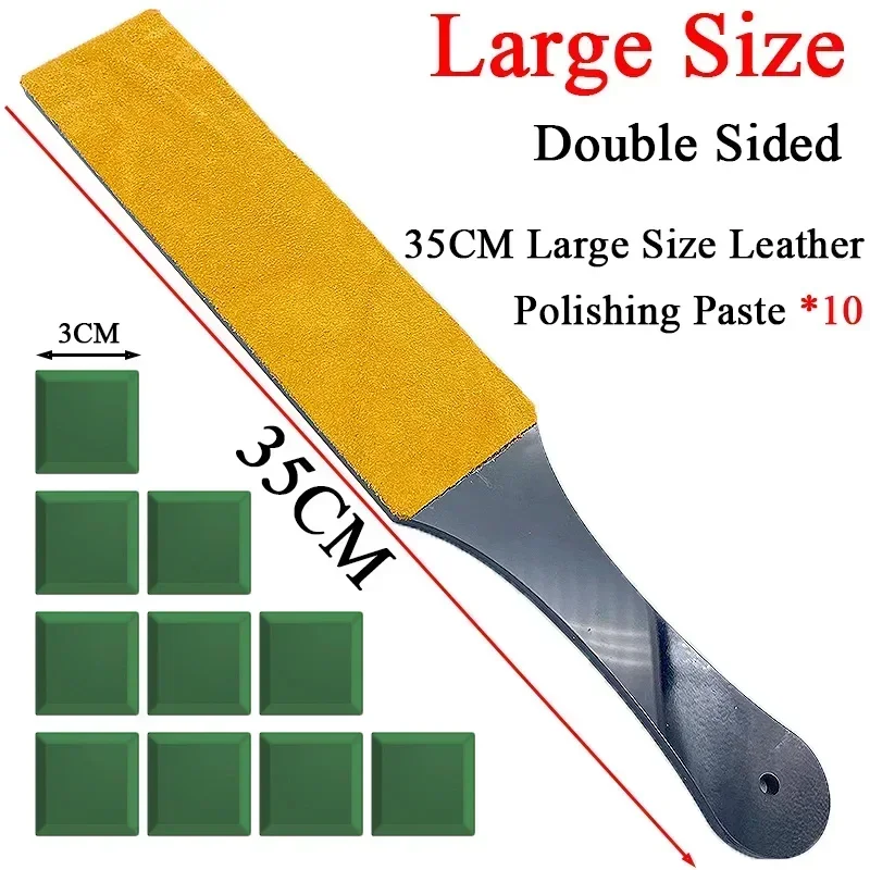 NEWKnife Schärfen Maschine Kuh Leder Polieren Paste Streifen Festen Winkel Spitzer Stein Paste Ruixin Pro Spitzer Messer Set Image