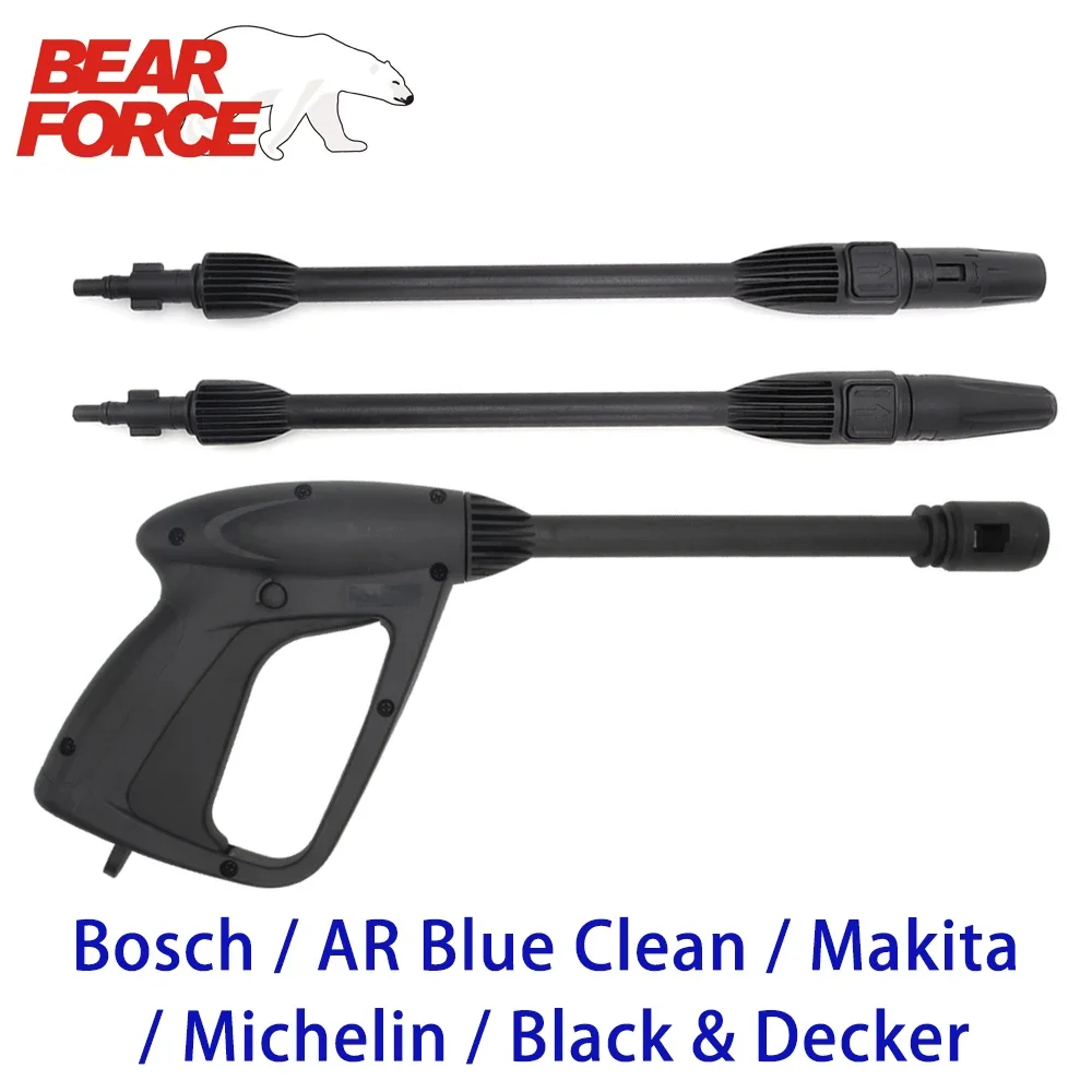 Hochdruckreiniger Spritzpistole Jet Lance Düse Auto Waschmaschine Jet Wasserpistole Speerstab für Bosch Black Decker AR Blue Clean Makita Image