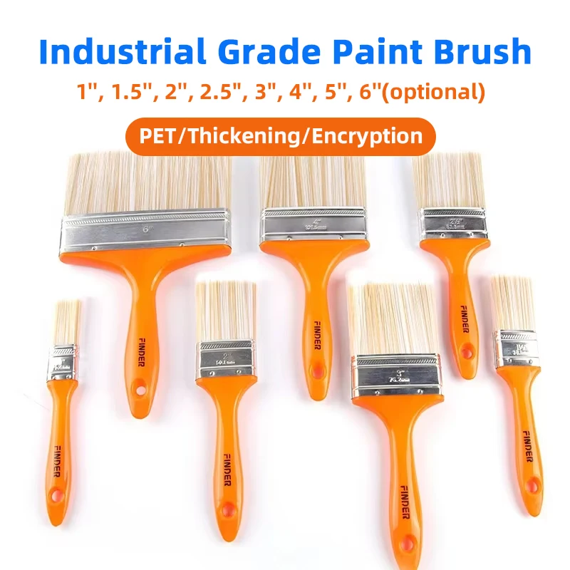 Heimwerker spezielle Wand pinsel Home dekorative Ölgemälde Pinsel Werkzeuge abs Griff Haustier weiche Borsten Reinigungs pinsel Image