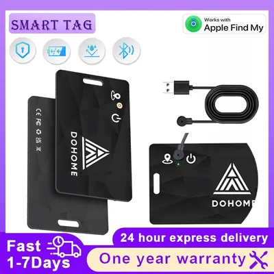 For Apple Find My APP Smart Air Tag GPS Tracker Card Anti Lose Reminder Device Key Finder Tag Kids Bags Wallet Locator Smart Tag