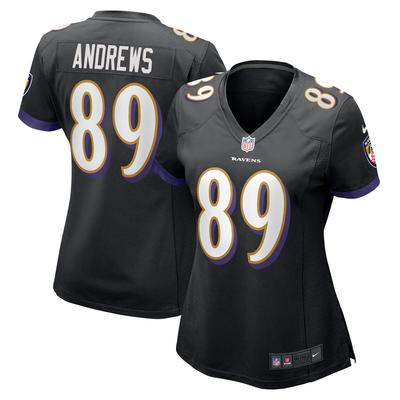 Baltimore Ravens Nike Game Ausweichtrikot - Schwarz - Mark Andrews - Damen Image