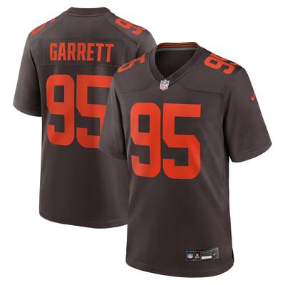 Cleveland Browns Nike Game Ausweichtrikot - Braun - Myles Garrett - Herren Image